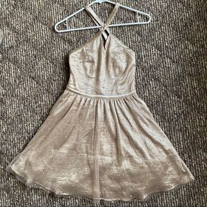 Gold Hollister Dress